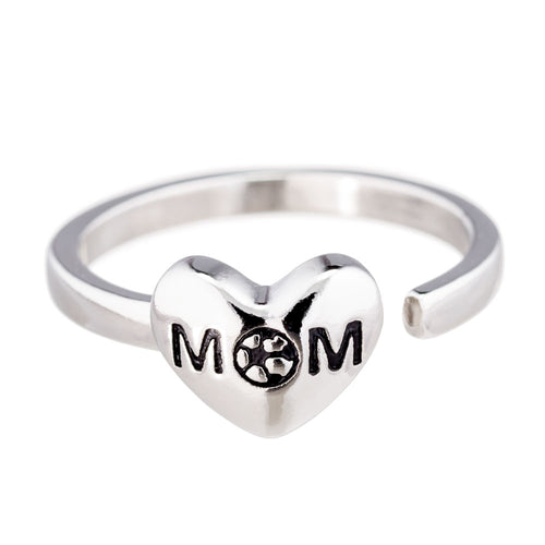 Soccer Mom Heart Ring