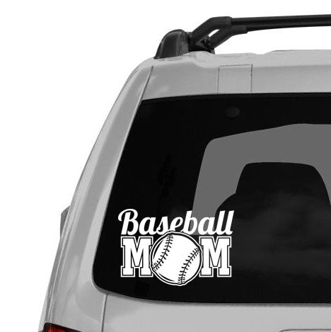 Baseball Mom Decal